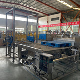 Fully automatic pallet cleaning equipment