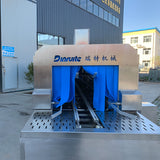 Plastic turnover box cleaning equipment