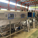 Fully automatic pallet cleaning equipment