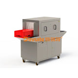 Plastic turnover box cleaning equipment