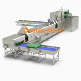 Plastic turnover box cleaning equipment