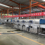 Fully automatic pallet cleaning equipment