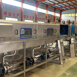 Fully automatic pallet cleaning equipment