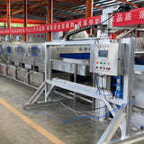 Fully automatic pallet cleaning equipment